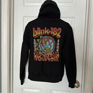 Authentic Blink 182 2023-2024 World Tour Zip Hoodie